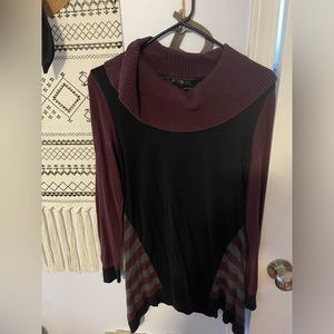 Cowl neck sweater